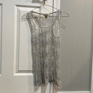 Women’s Small Lace Tank Top